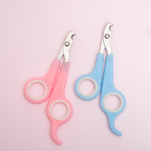 Pet Nail Clippers Stainless Steel For <b>Dog</b> Cat Grooming Pink Blue Black <b>Light</b> Blue - Product Image 4