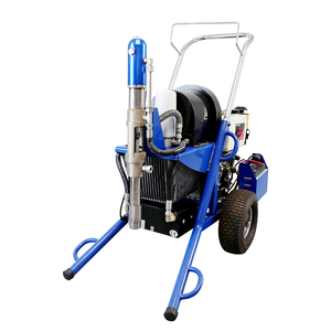 Máy phun không khí áp suất cao Máy phun bột trét xi măng vữa <span class=keywords><strong>Polyurethane</strong></span> Máy phun lớp phủ chống thấm - Product Image 5