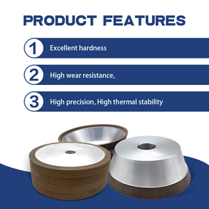 Ruizuan ล้อบดเพชรที่บดเป็นกรดสำหรับข้อ<span class=keywords><strong>เข่า</strong></span>เทียมเครื่องมือทางการแพทย์ออกแบบได้ตามต้องการ - Product Image 4