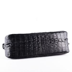 स्टाइलिश मगरमच्छ कंधे की थैलियां महिलाओं चमड़े के हैंडबैग काले चमड़े के बैग महिला फैशन पर्स नई न्यूयॉर्क फैशन हैंडबैग - Product Image 4