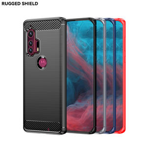 Ốp Lưng Bằng Sợi Carbon Chống Sốc Mềm TPU Vỏ Điện Thoại Di Động Cho <span class=keywords><strong>Motorola</strong></span> <span class=keywords><strong>Edge</strong></span> <span class=keywords><strong>Plus</strong></span> - Product Image 2