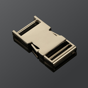 Side Release Buckle 25mm Alloy Durable For Bags <b>Webbing</b> Pet Collar Rope - Product Image 1