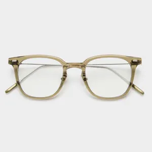 Quadratischer Brillen rahmen für Männer Myopia Optischer Brillen rahmen Männlich TR90 Marken brillen rahmen Kunden spezifische Brillen