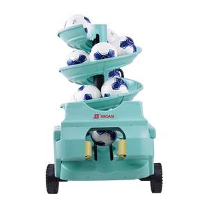 <span class=keywords><strong>Lanceur</strong></span> <span class=keywords><strong>de</strong></span> ballons <span class=keywords><strong>de</strong></span> football portable résistant aux chocs avec coque extérieure souple et réglage <span class=keywords><strong>de</strong></span> rotation pour l'entraînement tactique des équipes scolaires - Product Image 5