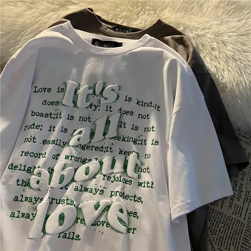 Camiseta เสื้อยืดพิมพ์ลาย100สำหรับผู้ชายและผู้หญิงเสื้อยืดลายกราฟิกตัวอักษรโลโก้ตามสั่งยี่ห้อ cevaowaterprooftrendy