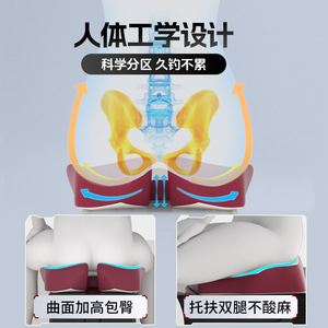 Fishing Box Seat <b>Cushion</b> Thickened <b>Memory</b> <b>Foam</b> Ergonomic Design For Fishing Chairs Comfortable Support Long Duration Use - Product Image 1