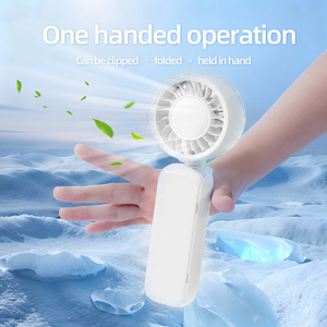 Ventilateur portable pliable à clipser, rechargeable par USB, avec moteur sans balais, 3 vitesses, fonctionnement silencieux, pour usage domestique et extérieur - Product Image 5