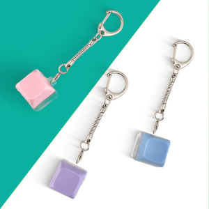 Biểu Tượng Tùy Chỉnh Đầy Màu Sắc Keycaps Keychain Trống Giải Nén Bàn Phím Fidget Đồ Chơi Nút Căng Thẳng Cứu Trợ Quà Tặng - Product Image 5