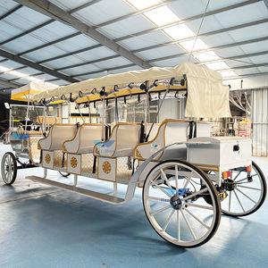 Carruaje de caballos de estilo real más vendido Carruaje de turismo eléctrico elegante para bodas - Product Image 5