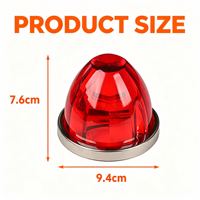 Nouvelle lumière de remplacement LED pour voiture et camion, design pastèque, 12-24V, clignotant latéral, voyant d'avertissement, signalisation latérale