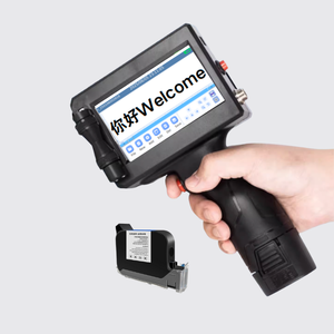 Industriale portatile TIJ portatile stampante a getto d'inchiostro per cosmetici bottiglia di tubo automatico data di scadenza Batch Code di stampa di imballaggio - Product Image 1