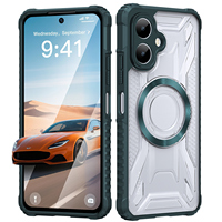 Étui de téléphone portable antichoc magnétique anti-traces de doigts en TPU+PC, design Infinix Armor, vente en gros, compatible Full-Link 5G Note 40 Smart 10