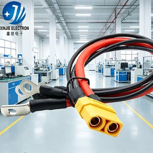 XT60 母头连接器至环形端子电源线，12AWG/10AWG/8AWG 硅胶线束，适用于遥控、太阳能、逆变器应用 - Product Image 6