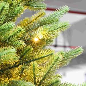 2024 mô hình mới Canada linh sam quý tộc thông giáng sinh cây đầy đủ PE phát sáng cao cấp thân thiện với môi trang trí nhà cho Giáng sinh - Product Image 2