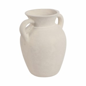 Vaso a forma di amfora in ceramica, accessorio decorativo per la casa, soggiorno, tavolo, vaso da fiori in ceramica. - Product Image 2