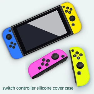 Étui en silicone souple pour Nintendo Switch Oled <span class=keywords><strong>Joy</strong></span> <span class=keywords><strong>Con</strong></span> Controller Gamepad Joystick Protector - Product Image 4