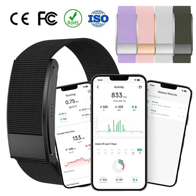 Z212 Screenless Sport Fitness Tracker with Health Sleep Monitoring Pulsera Pulseira Inteligente 1ATM Waterproof Smart Wristband