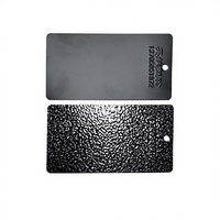 Revêtement en poudre époxy-polyester durable à texture métallique froissée pour panneaux électriques, armoires de commande, applications au sol - Personnalisé