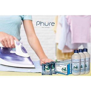 Polvo descalcificador biodegradable Phure Bio de marca privada OEM de 30g para planchas y limpiadores a vapor - Product Image 6