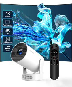 Proyector portátil <span class=keywords><strong>Magcubic</strong></span> HY300 Pro + Android 11 720P película portátil para exteriores hogar con altavoz de 5W WiFi6 BT5.4 actualización HY300 - Product Image 1