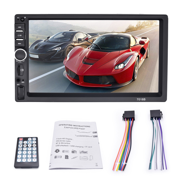 Universal Factory Supply 7'' Car Touch Screen MP5 Player Auto Electronics Car BT Android Car Play Support MP5 Player