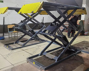 Pont élévateur à ciseaux pour voiture à <span class=keywords><strong>vendre</strong></span> - Élévateur de service portable haut de gamme pour <span class=keywords><strong>garage</strong></span> domestique et réparation automobile - Product Image 2