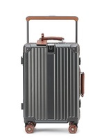 Vente en gros Bagages à coque rigide à poignée large Valise de voyage légère en PC Serrure douanière Yifeng avec roues universelles silencieuses