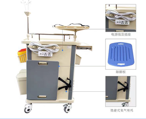 <span class=keywords><strong>Chariot</strong></span> médical d'extérieur, <span class=keywords><strong>chariot</strong></span> de soins médicaux, <span class=keywords><strong>chariot</strong></span> médical d'urgence, <span class=keywords><strong>chariot</strong></span> médical pour infirmières - Product Image 3