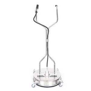 6000psi Stainless Steel Dual Handle Flat Industrial Hard High Pressure Washer <strong>Washing</strong> with Armrests and 4 Wheels - Product Image 2