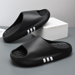 Pantuflas de verano con suela suave, suela gruesa, resistentes al olor, unisex, para la playa, chanclas, talla adulto, blancas - Product Image 3