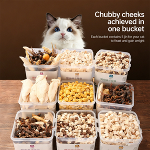Snack per Gatti a Base di Cubetti di Pollo Liofilizzati, Migliora la Digestione e Completa la Nutrizione - Product Image 3