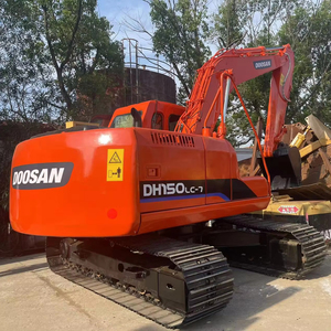 Doosan มอเตอร์ DH150W-7ขุดตีนตะขาบเครื่องจักรวิศวกรรมก่อสร้างมือสองสภาพดี - Product Image 1