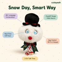 Porte-clés interactif intelligent en peluche Renne, jouet parlant avec IA et fonction de chat vocal, ornement de Noël à suspendre, pendentif en peluche, vente en gros