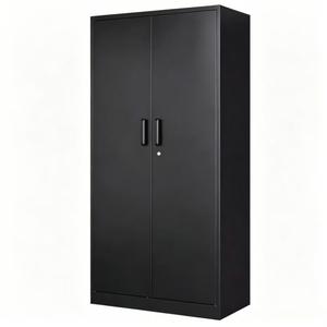 Modern Steel Filing <b>Cabinets</b> with Large Capacity Adjustable Shelves and <b>Lockable</b> Doors for Office Furniture in Hospitals Schools - Product Image 2