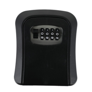 Combination <b>Lock</b> <b>Key</b> Box Wall Mounted Engineering Plastic Resettable Indoor Use G2 5 Gray - Product Image 2