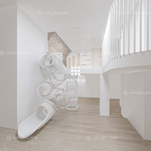 Family Slide Soft <span class=keywords><strong>Play</strong></span> attrezzature per divertimento al coperto per bambini Area giochi parco giochi al coperto scivolo - Product Image 4