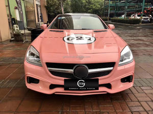 Venta al por mayor Kit de carrocería para <span class=keywords><strong>Mercedes</strong></span> <span class=keywords><strong>Benz</strong></span> R172 <span class=keywords><strong>SLK</strong></span> Clase <span class=keywords><strong>2013</strong></span> + a WD estilo coche parachoques delantero trasero parachoques lateral falda - Product Image 3