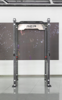 Équipement de musculation haute performance : Rack de squat mural multifonctionnel pour entraînement croisé et rig de gym