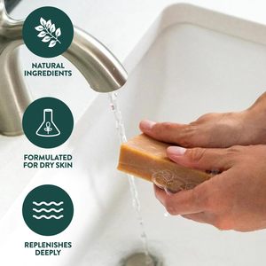 Oem handmade bổ sung sâu sắc kem bọt Bọt Sạch da khô tắm Bộ xà phòng cho nam giới - Product Image 6