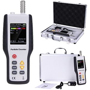 เครื่องวัดฝุ่นละอองในอากาศ HTI รุ่น HT-9600 PM0.3 2.5 10 สำหรับใช้งานภายในและภายนอกอาคาร  แบบเลเซอร์  คุณภาพ OEM ODM - Product Image 1
