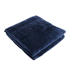 Haute qualité anxiété insomnie l'autisme 15lbs couverture pondérée pour adulte - Product Image 1