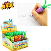 TikTok Virale Wortelvormige Snoeppen met Fruitachtige Snoepbonen - Ideaal voor Kinderfeestjes en Kerstsnacks