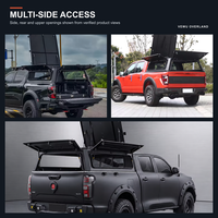 Wasserdichte Aluminium-Legierung LKW-Ladeflächen-Hardtop-Abdeckung mit Vier-Wege-Hebesystem für Overland-Camping und Schlüsselschloss