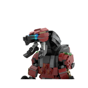 Funbuild Mecha Briques Jouets <span class=keywords><strong>Jeu</strong></span> Vidéo Série MOC-184219 Fireclaw Toys Robot Briques Modèle Ensemble Éducatif - Product Image 3
