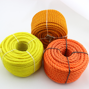 Polypropylene PP Danline 3 /4 Strands Twisted PP <b>Floating</b> Rope for <b>Fishing</b> Net pp Rope - Product Image 1