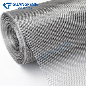 Maille de fil d'acier inoxydable à armure toile simple de 20 à 500 microns pour filtres - Product Image 1