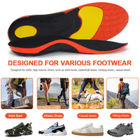 Semelles orthopédiques OEM avec soutien de la voûte plantaire pour pieds plats et fasciite plantaire, inserts de chaussures de sport amortissants, vente en gros