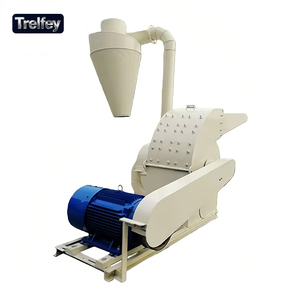 Broyeur de bois industriel pour branches d'arbres, tiges de <span class=keywords><strong>bambou</strong></span>, avec une capacité de 0,4 à 2 T/H et une taille de sortie de 1 à 5 mm - Product Image 2