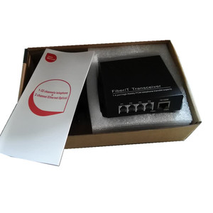 Pcm <span class=keywords><strong>4</strong></span>-ערוץ משדר טלפון 20 ק "מ סיב אופטי ממיר מדיה אופטי עבור סוג משדרים אופטיים - Product Image 4