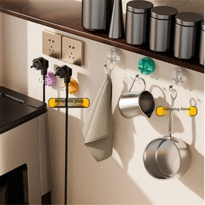 Accessoires pour câbles, organisateur de câbles à adhésif puissant sans résidus pour bureau, support de câble magnétique rotatif Boomray - Product Image 2